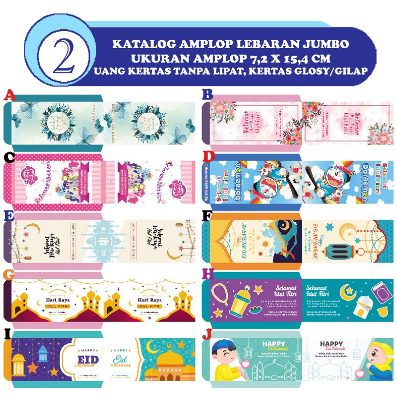 

Amplop lebaran lembaran panjang idul Fitri : 100 lembar, lucu, cantik, imut, jumbo, amplop besar