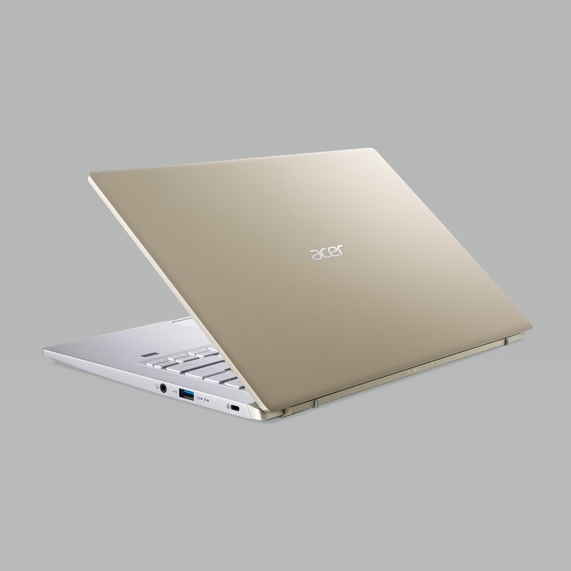 Acer Swift X SFX14-41G-R9QU R5-5500U/FHD 100% sRGB/16GB LPDDR4X/512GB SSD/RTX 3050/FP/BL/Win 11 Home/OHS21 (Safari Gold)/NX.AZ6SN.003