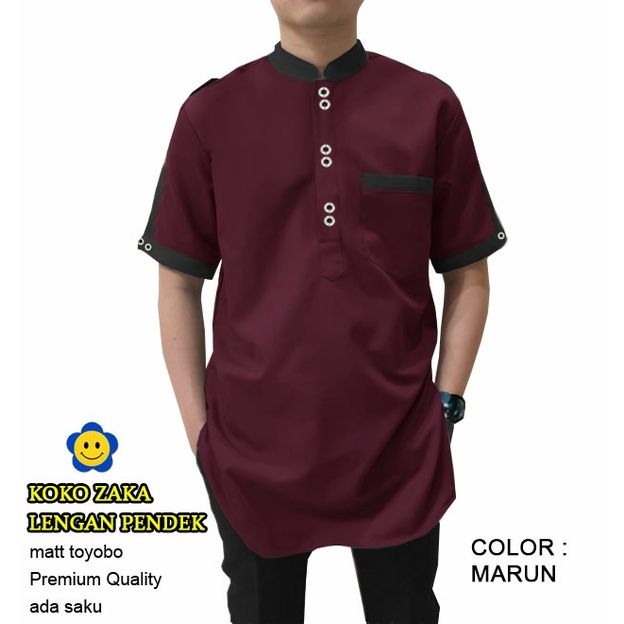 Koko zaka lengan Pendek