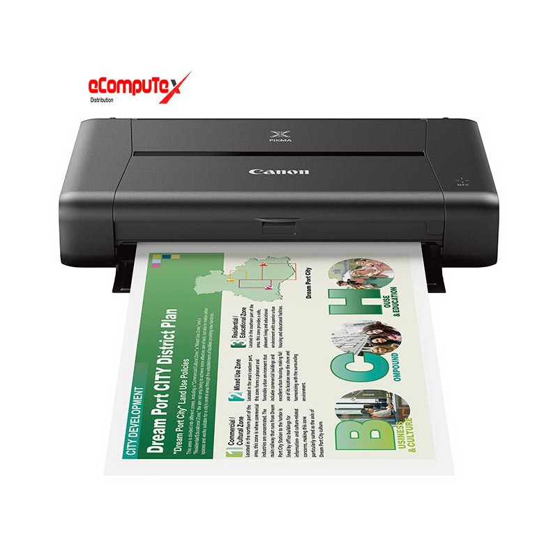 PRINTER CANON PIXMA IP-110 + BATTERY (PORTABLE WIFI) RESMI