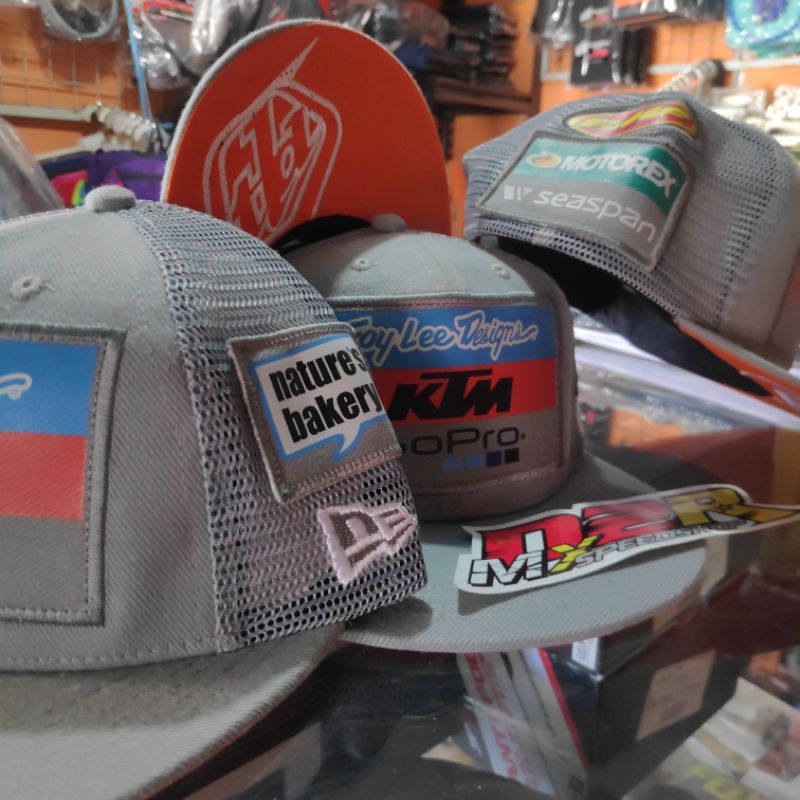TOPI GOPRO KTM TLD ORIGINAL SNAPBACK RAMBANG SNAIL SND ENDURO RACE RACING