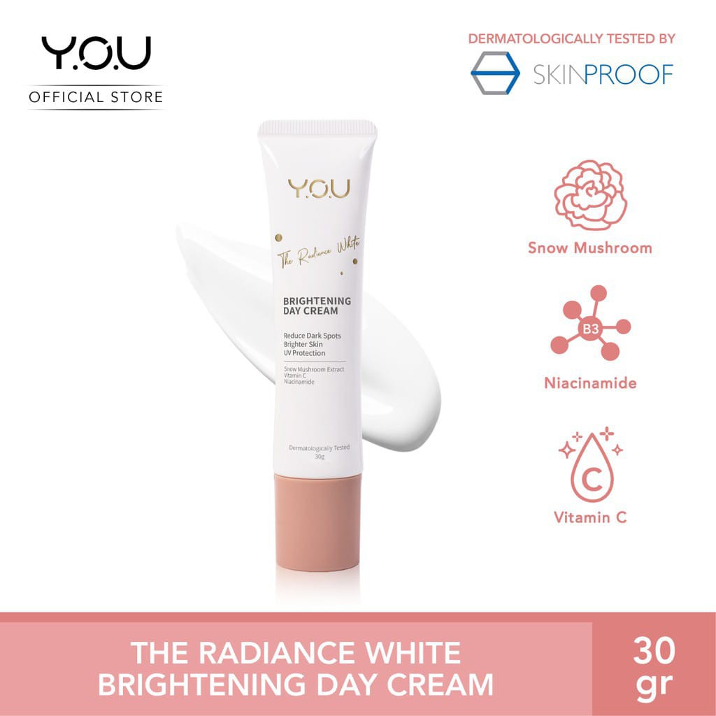 YOU The Radiance White Brightening Advanced Day Cream 30g SPF 35 PA+++ ~ 100% ORIGINAL