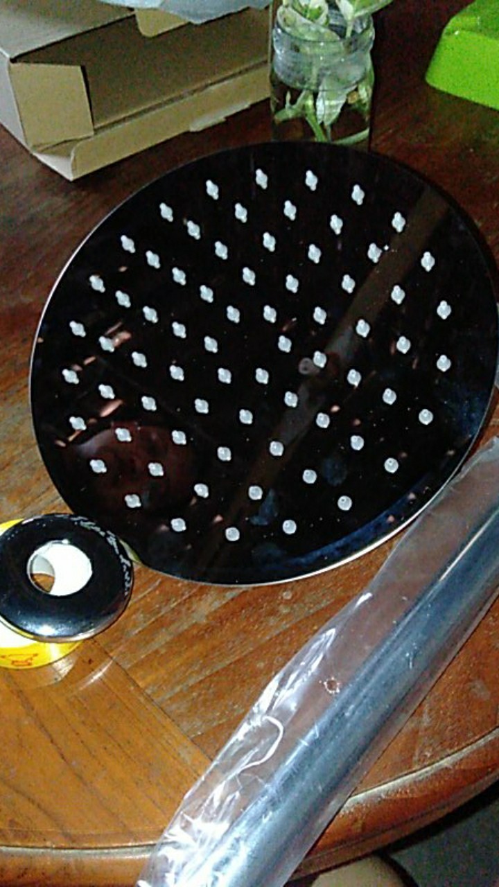 Wall Shower Bulat Dan Kotak 8 10 12  - Shower Tembok - Shower Tanam