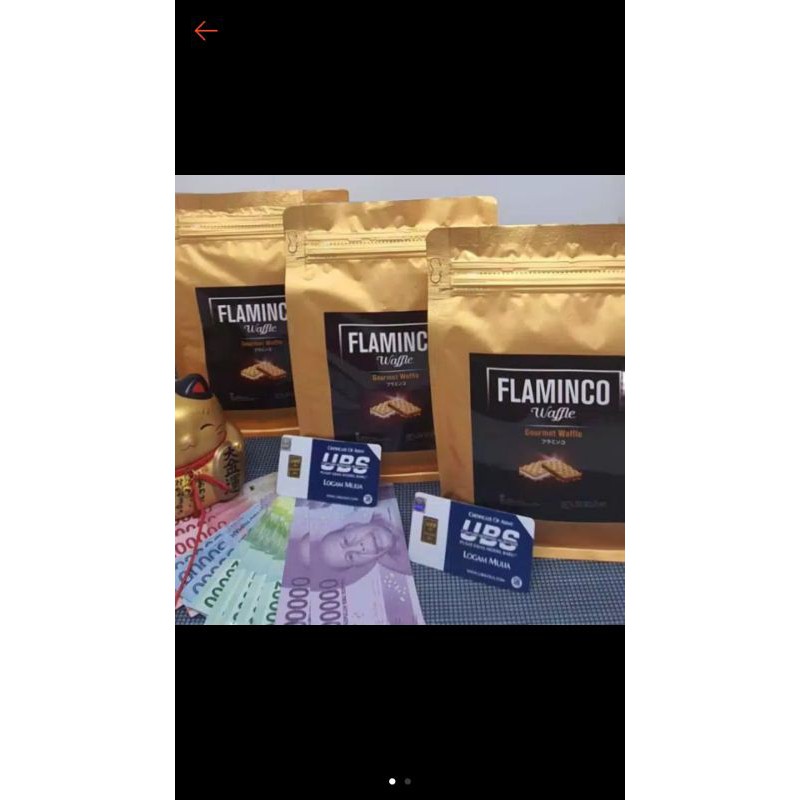 

wafer/waffle flaminco berhadiah emas dan uang tunai