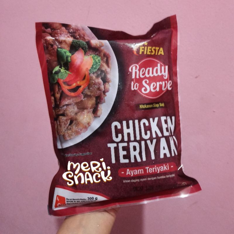 

Fiesta Chicken Teriyaki 300gr / Ayam Teriyaki