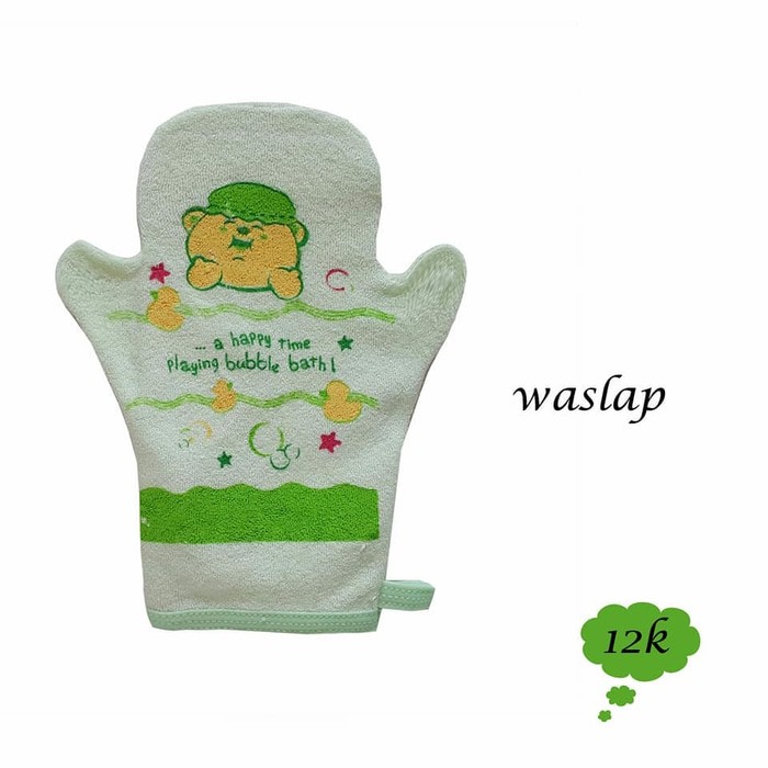 Promo !! KIDDY Waslap Bayi Kiddy Baby Sablon-WASLAP KIDDY 3777