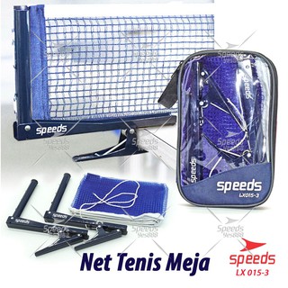 SPEEDS Tiang Net Dan Jaring Tenis Meja Model Tarik Japit 160c 015-3