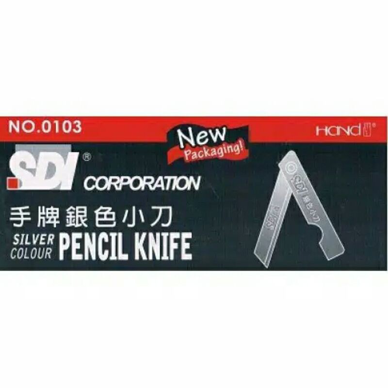 

Pisau Lipat/Cutter SDI Pencil Knife