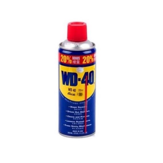 WD40 333ml Cairan Pelumas Anti Karat Semprot 333 ml WD 40