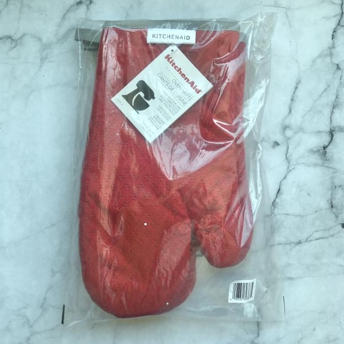 KitchenAid Cotton Oven Mitts With Silicone Grip Set of 2