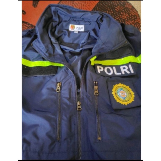 jaket binmas / Jaket Bhabinkamtibmas jatah Polri / Jaket Bhabinkamtibmas