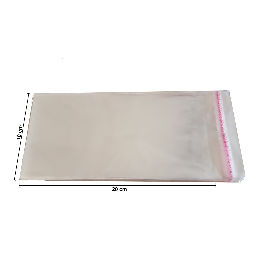 10 Lembar - Plastik Seal Uk. 10x20cm Kemasan Masker