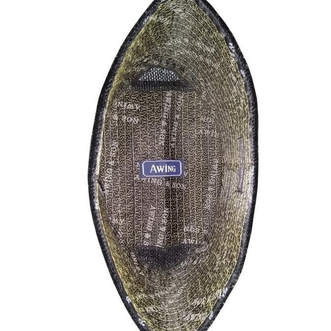 Kopyah Songkok Peci Awing AC Hitam - Ukuran 7, Hitam Tinggi 8