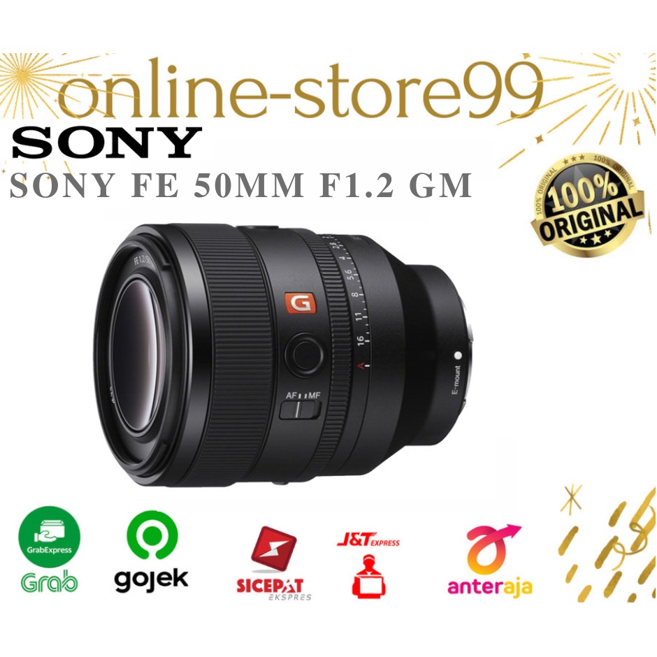 Sony Lens FE 50mm F1.2 GM GARANSI RESMI
