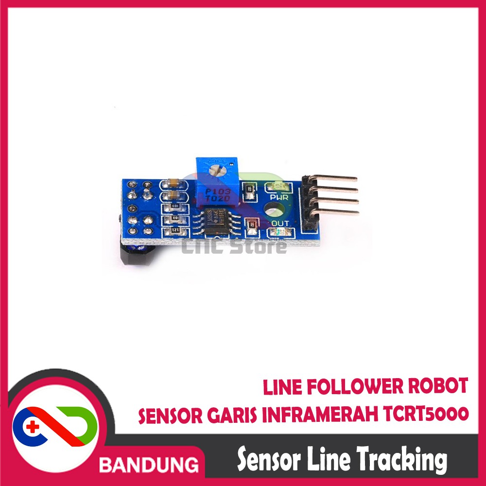 SENSOR LINE TRACKING LINE FOLLOWER ROBOT SENSOR INFRAMERAH TCRT5000