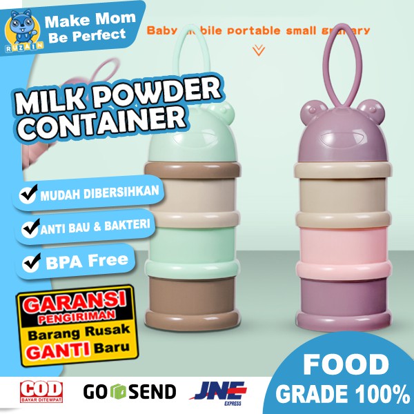 Ruzain Mall | Tempat Susu Bayi | Tempat Susu Bubuk Bayi | Milk Powder Container | Dispenser Susu