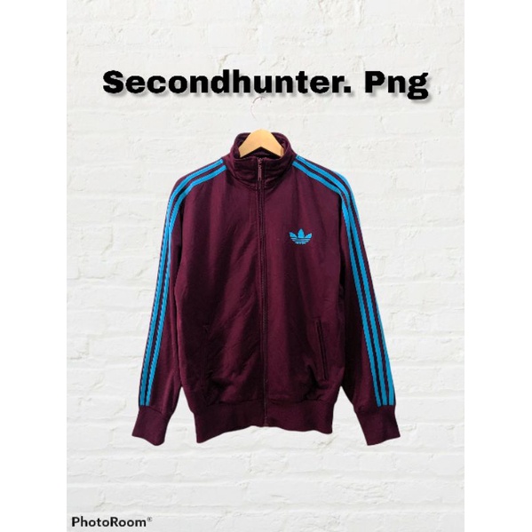 tracktop adidas firebird maroon
