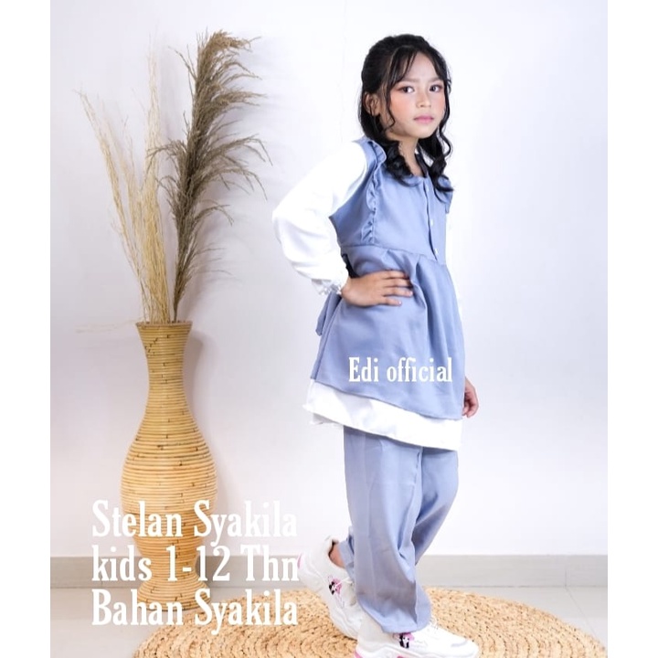 Stelan Syakila Terbaru Muslim Anak Perempuan 1-12 thn