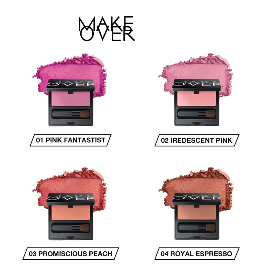 ★ BB ★ MAKE OVER Blush On Single 6 g - Blush On | MakeOver Blush On Single