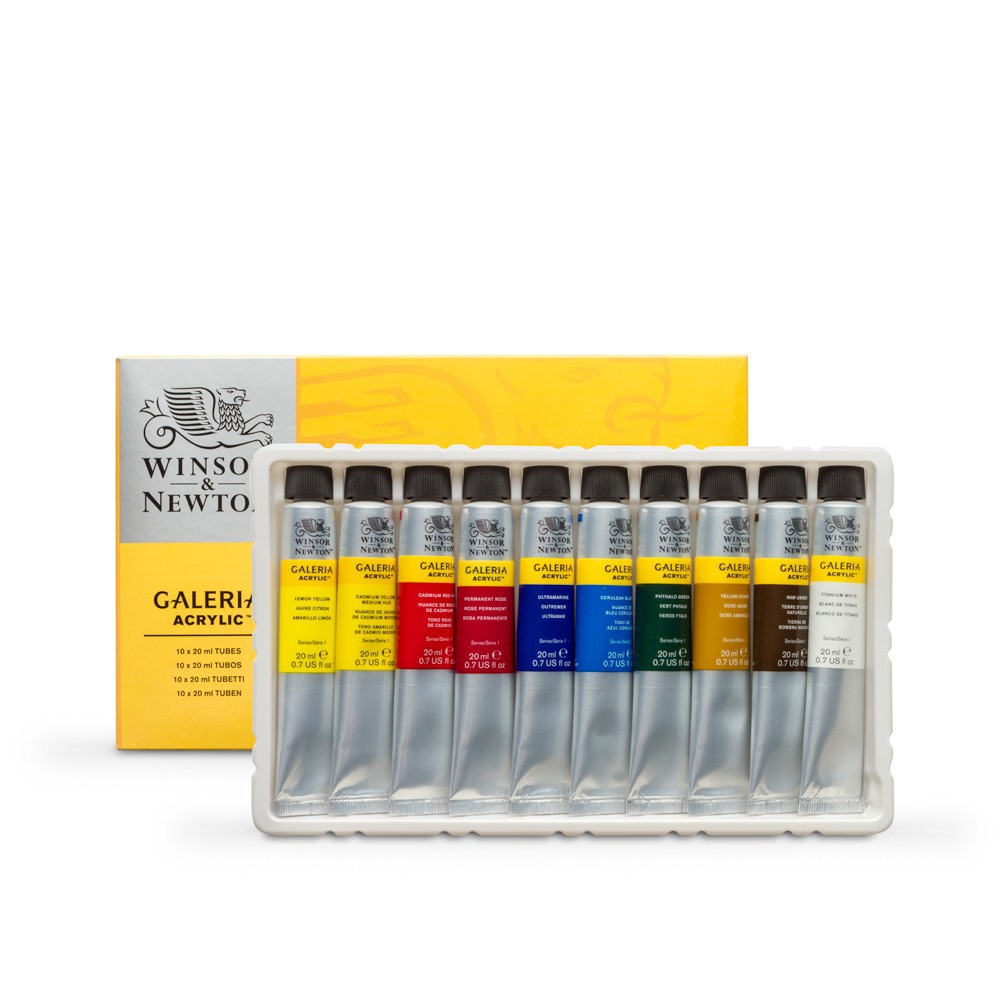 

Winsor & Newton Galeria - Acrylic Paint Set of 10 x 20ml Tube