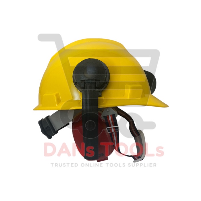 Helm Topi Proyek Set Ear Muff Putar - Fastrack V-Gard - Safety Helmet