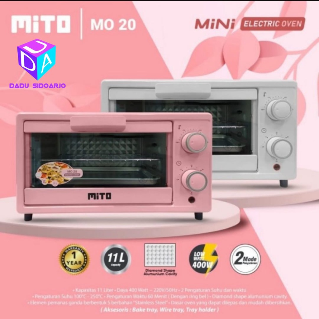 MITO MO-20 OVEN 11 LITER low watt mo20