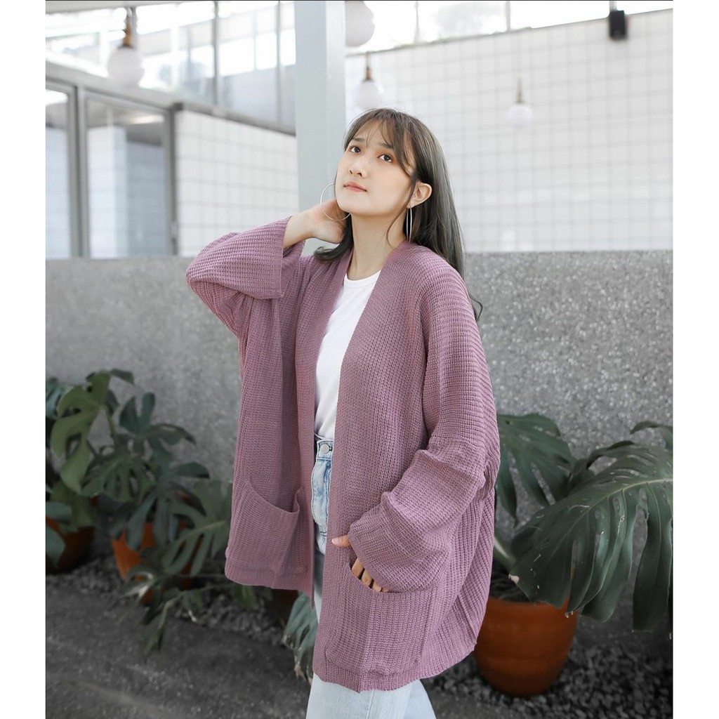 Loocy Cardy / cardigan rajut wanita / cardigan rajut premium / cardigan rajut / caridigan oversize