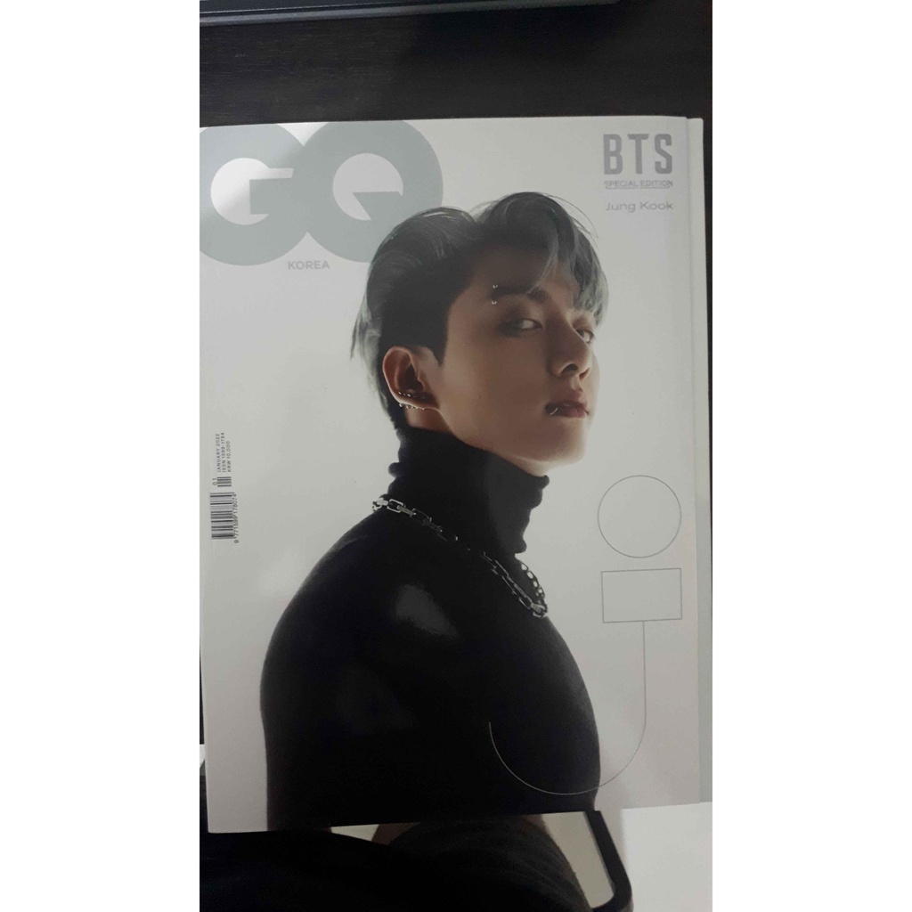 GQ KOREA MAGAZINE JUNGKOOK BTS COVER