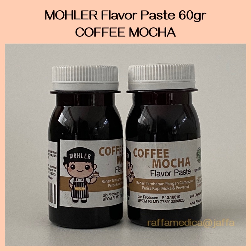 Pasta Perisa Pewarna MOHLER 60gr - COFFEE MOCHA