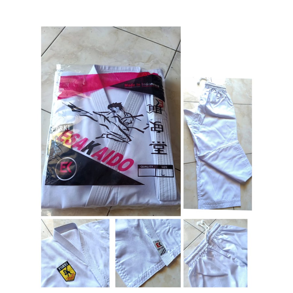 Karate Baju pemula esakaido