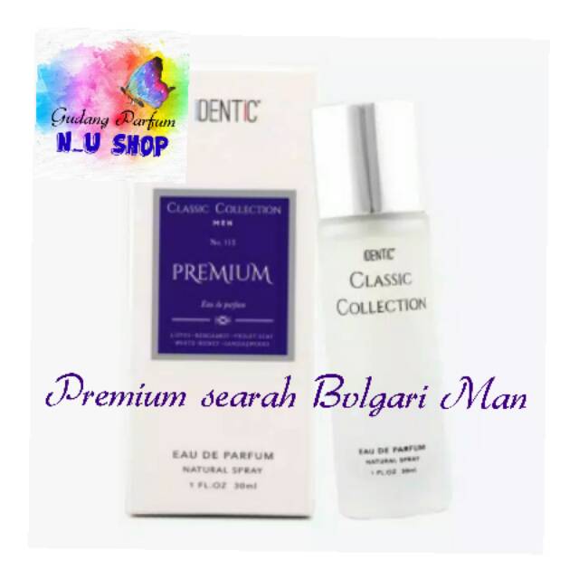 Parfum Bvlgari Man PREMIUM MAN, IDENTIC CLASSIC COLLECTION