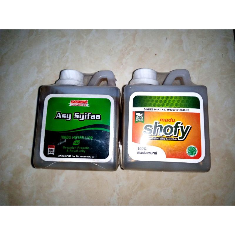 

Madu sehat as-syifa & shofy 500 g & 1 Kg (Madu murni original)