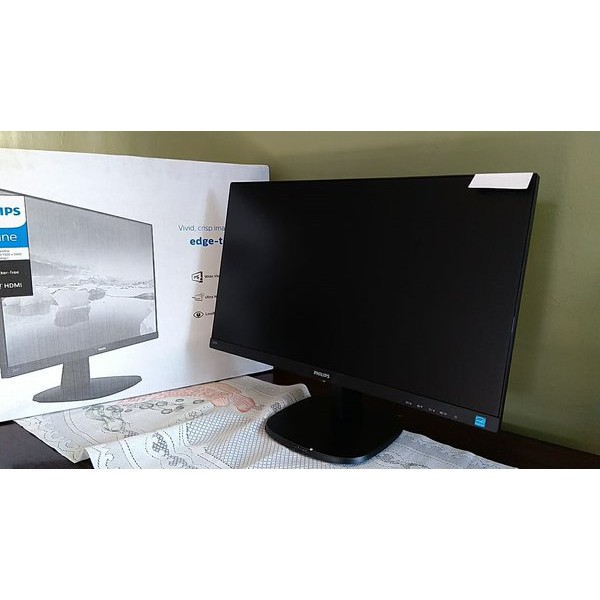 MONITOR LED PHILIPS 23.8&quot; 243V7QDSB RESOLUSI 1920 X 1080 75Hz