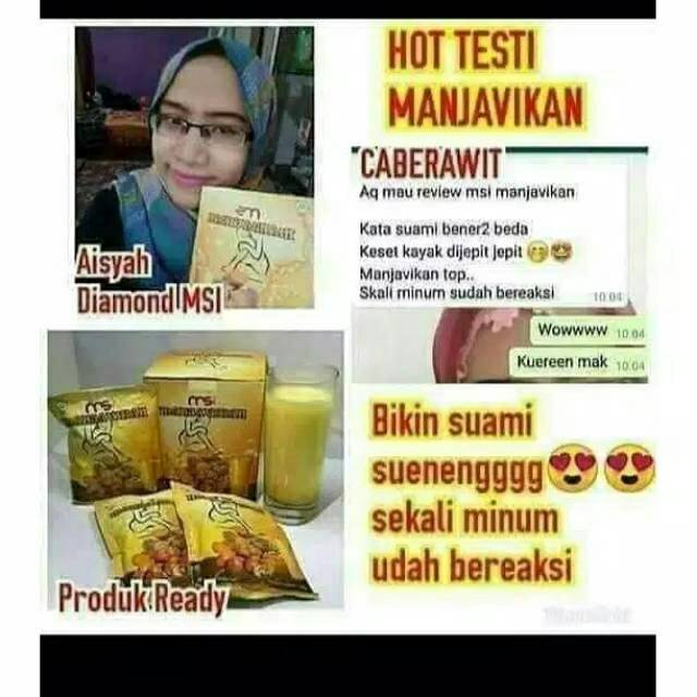 Bisa (COD) MANJAVIKAN MSI