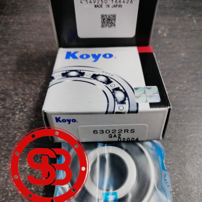 BEARING 6302 2RS / 6302 2RS C3 KOYO JAPAN ORIGINAL