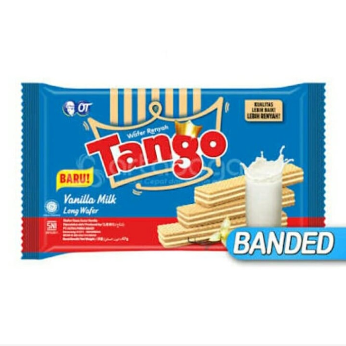 

504Oekho Baru!!! Wafer Tango Vanilla 47 Gram Tango Wafer Vanilla 6J477iyfi