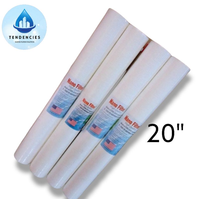 CARTRIDGE FILTER NANO FILTER 20" / CARTRIDGE FILTER AIR NANO FILTER 20" / SPUN FILTER AIR NANO FILTE