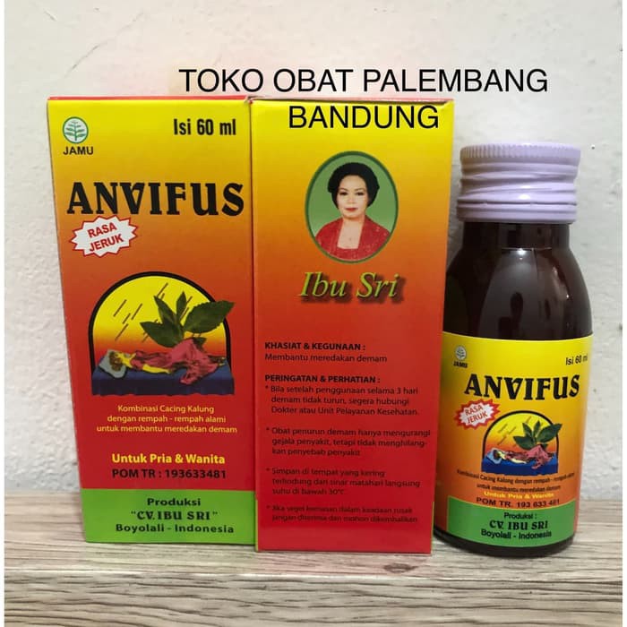 

TILUNG PLUS 60ML SIRUP LUMBRICUS RASA JERUK IBU SRI