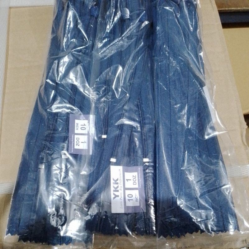 Resleting Jepang YKK 10" per lusin