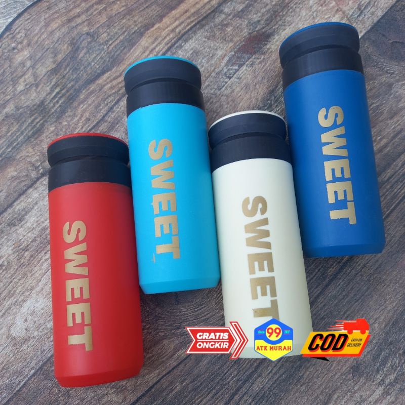 SWETT-BOTOL KACA/botol minum/tempat minum/toples kaca