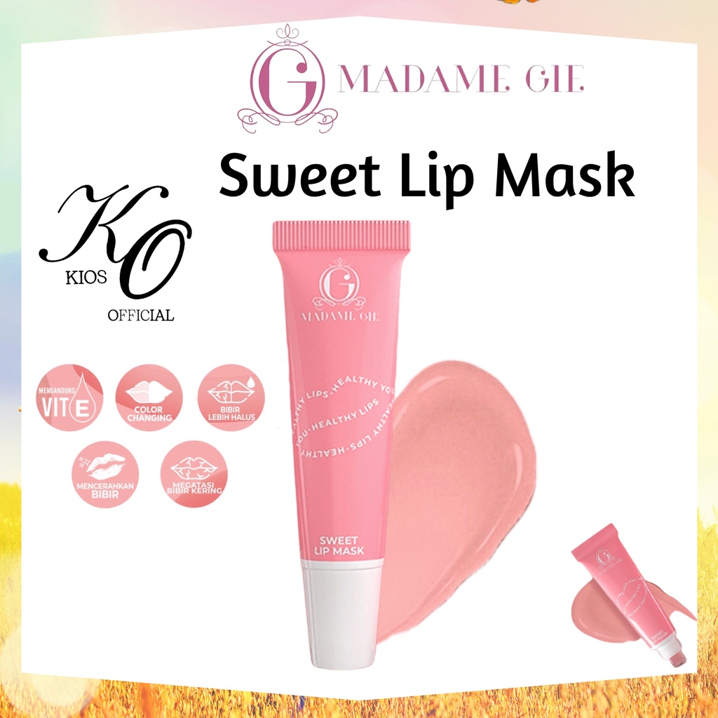 Madame Gie Sweet Lip Mask 10g | Pelembab Bibir