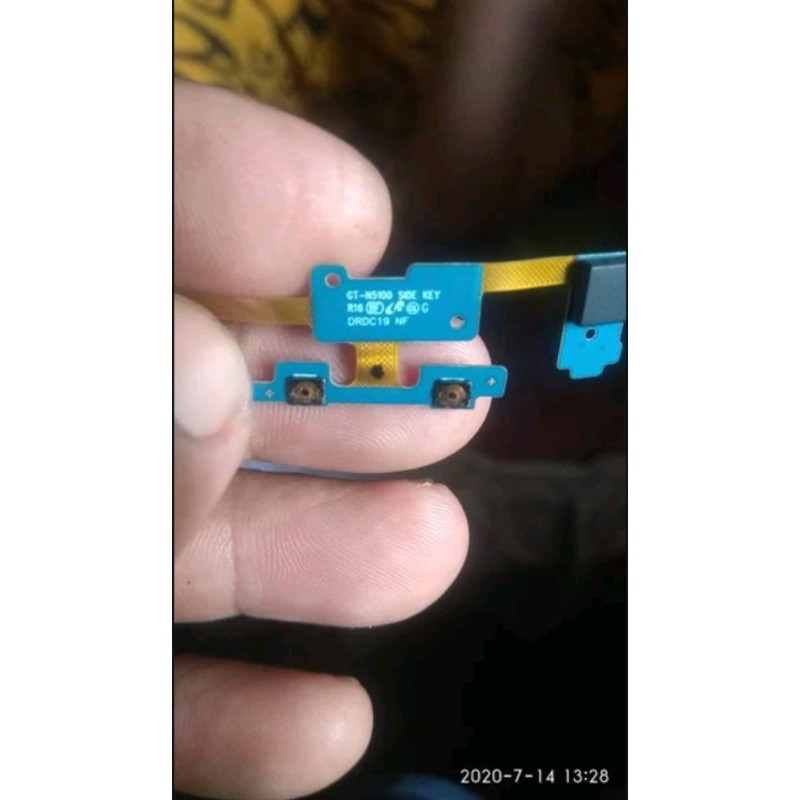 FLEXIBLE TOMBOL VOLUME SAMSUNG TAB NOTE 8 GT-N5100
