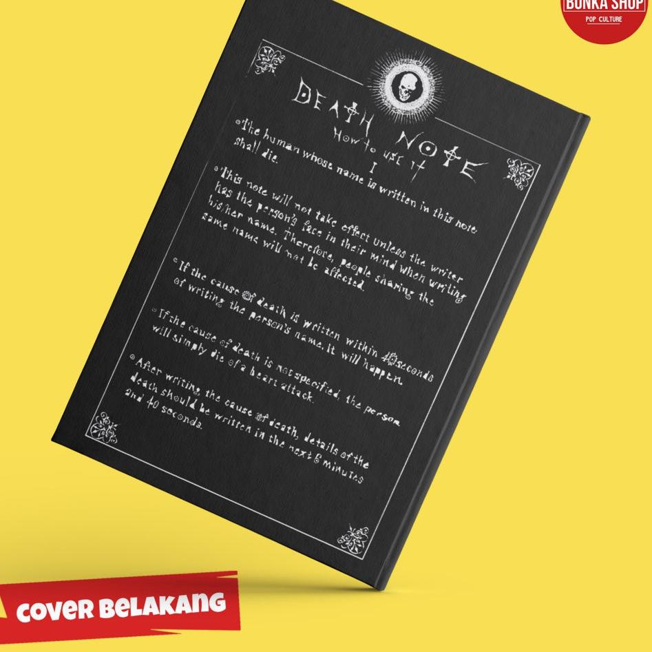 

Garansi Terhemat Pocket Book Anime Death Note Buku Tulis Catatan Note Agenda Planner