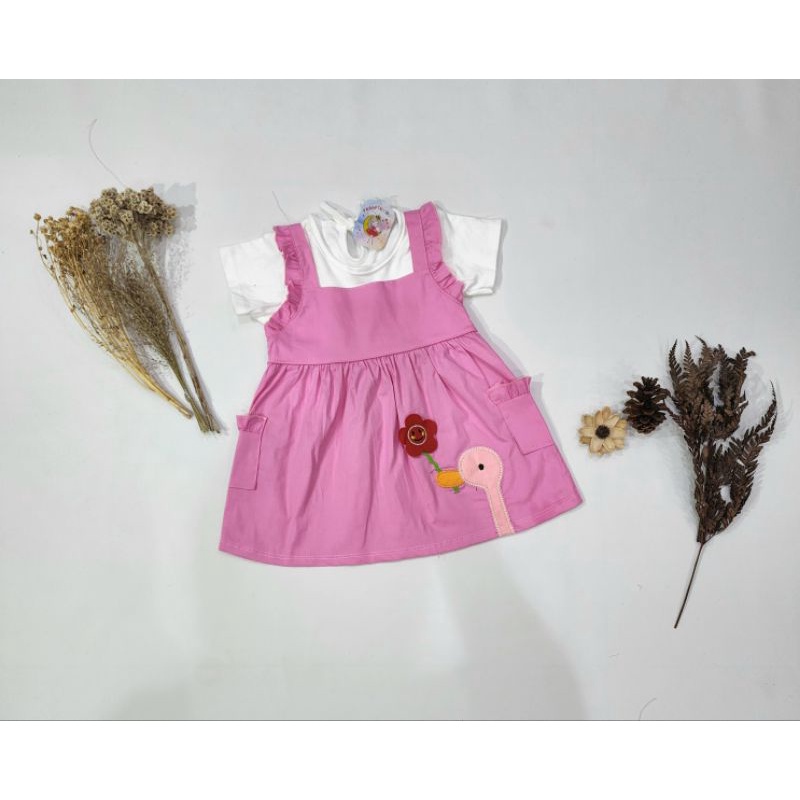 baju bayi perempuan set dress baby girl