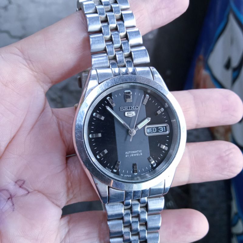 Antik Seiko Automatic cal 7s26 Black Dial