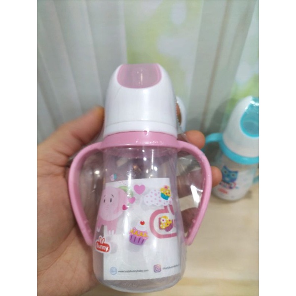 Bunny Botol Susu Karakter Lucu+Pegangan BPA Free 250Ml DB 2413/125Ml DB 1213