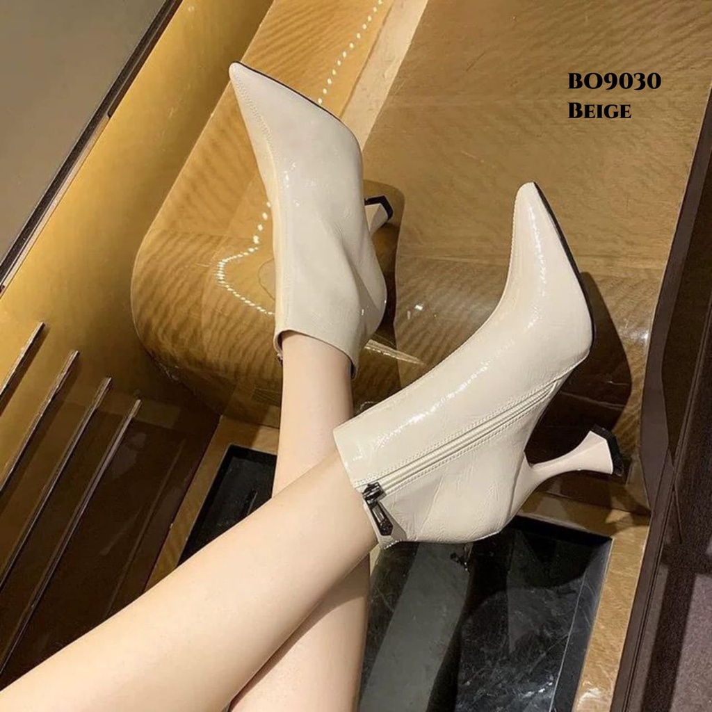 RESTOCK PRF SEPATU HEELS BOOTS KOREA TERBARU BO9030