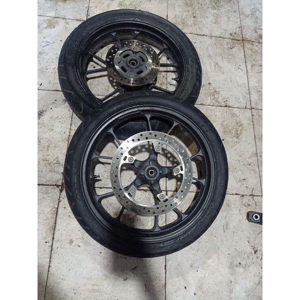 Jual Velg Cbr R Facelift K N Full Set Original Shopee Indonesia