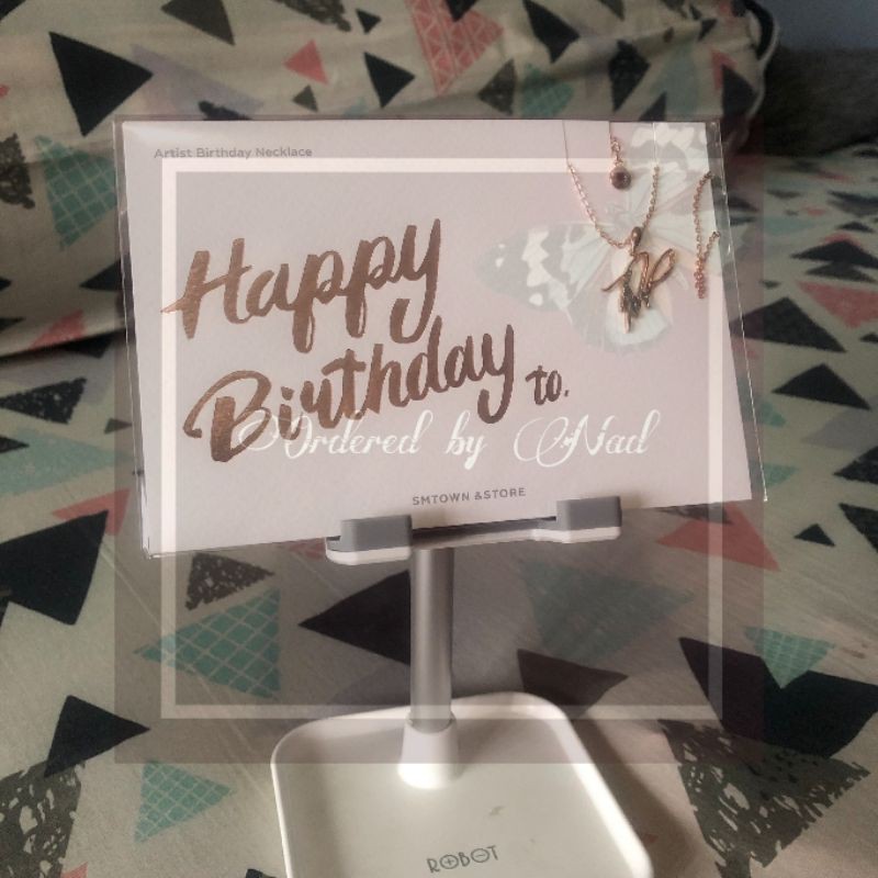 [BOOKED] BIRTHDAY NECKLACE KUN