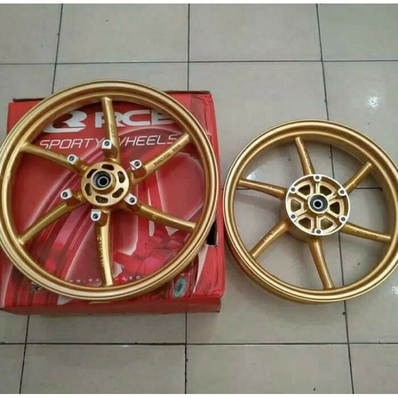 VELG RACINGBOY RCB NINJA KRR/RR/R GOLD SP522 215-300 RING 17 ORIGINAL